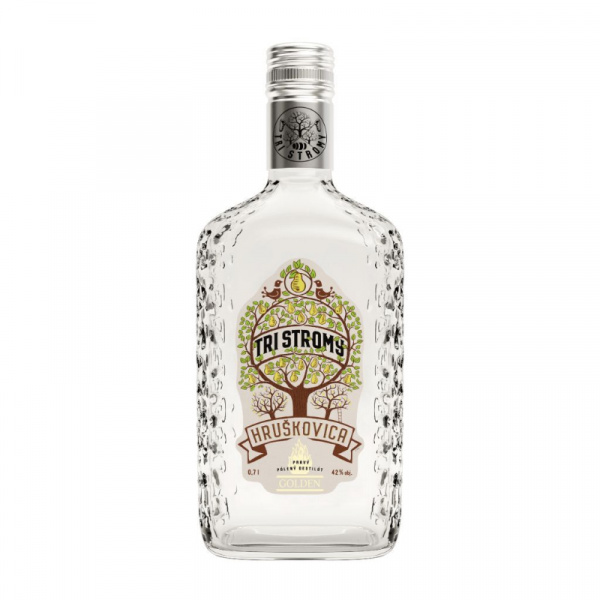 HRUŠKOVICA TRI STROMY 42% 0.7l GOLDEN