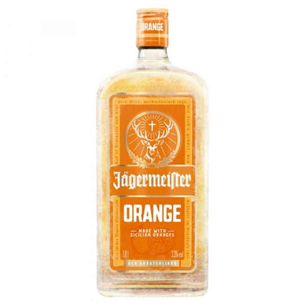 JAGERMEISTER 35% 0.7l, ORANGE