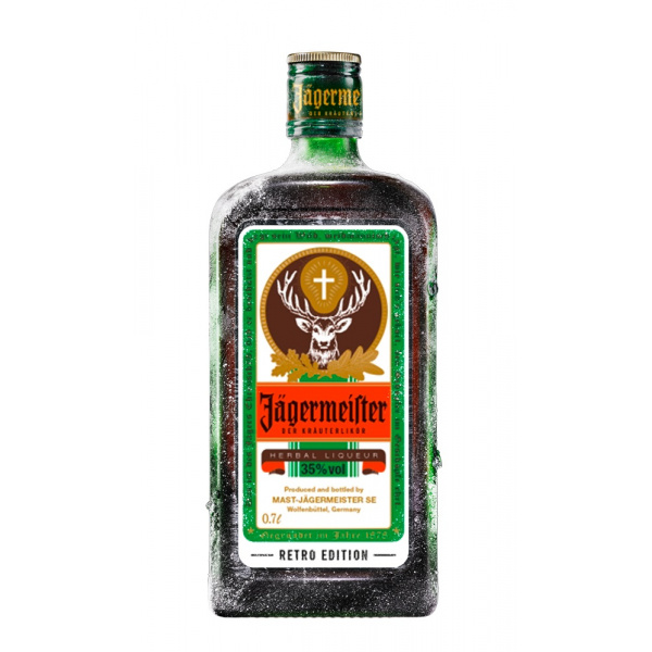 JAGERMEISTER 35% 0.7l RETRO JAGERMEISTER 35% 0.7l RETRO