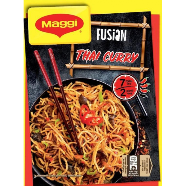 JEDLO HOT.INS. THAJSKÉ KARI 128g MAGGI FUSIAN JEDLO HOT.INS. THAJSKÉ KARI 128g MAGGI FUSIAN