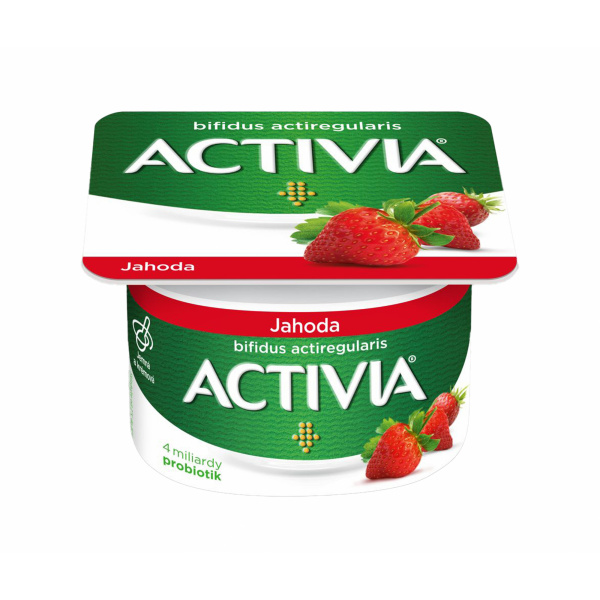 JOGURT ACTIVIA JAHODA 120g DANONE