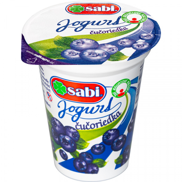 JOGURT ČUČORIEDKA 150g SABI BEZLEP