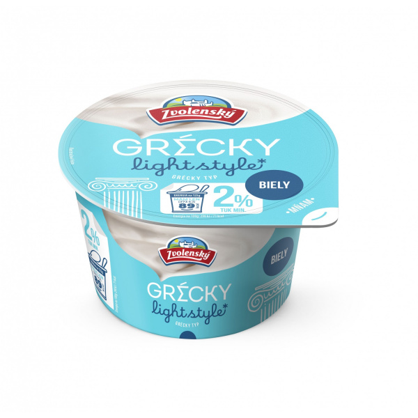 JOGURT GRÉCKY TYP 2% BIELY 125g ZVOLENSKÝ