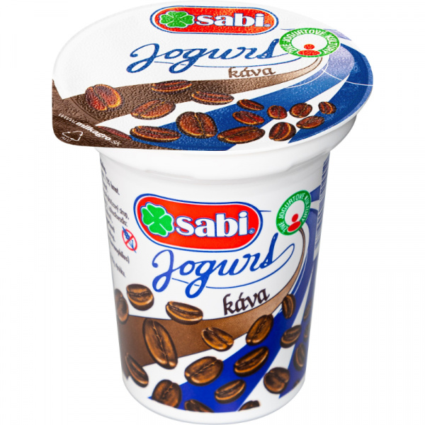 JOGURT KÁVA 150g SABI BEZLEP