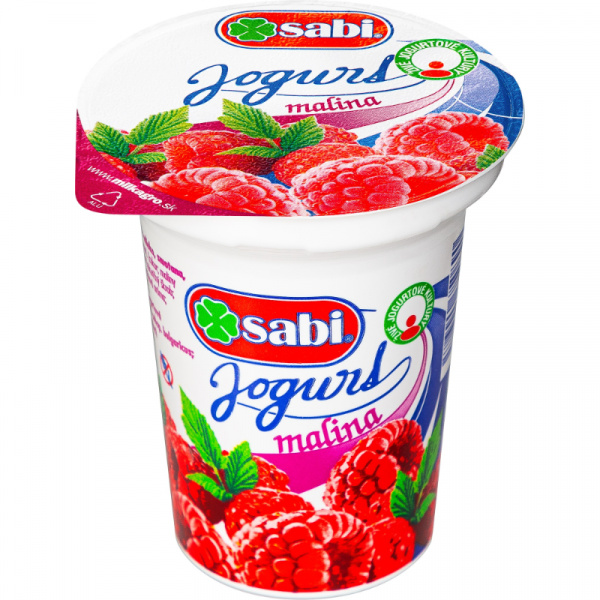 JOGURT MALINA 150g SABI BEZLEP