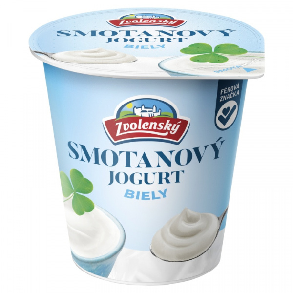 JOGURT SMOTANOVÝ BIELY 145g ZVOLENSKÝ