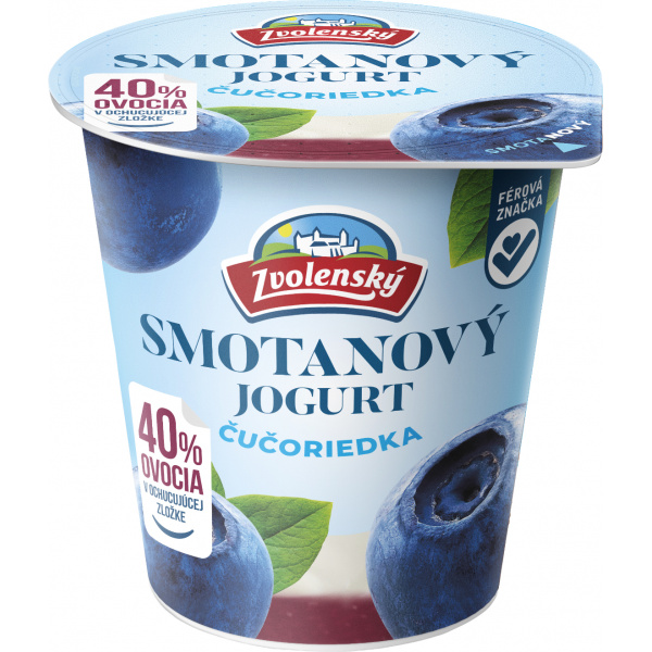 JOGURT SMOTANOVÝ ČUČORIEDKA 145g ZVOLENSKÝ