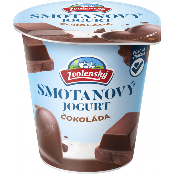 JOGURT SMOTANOVÝ JAHODA 145g ZVOLENSKÝ