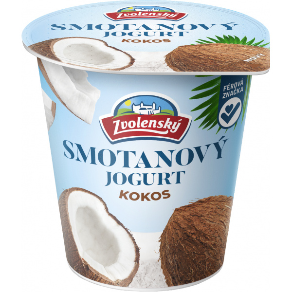 JOGURT SMOTANOVÝ KOKOS 145g ZVOLENSKÝ