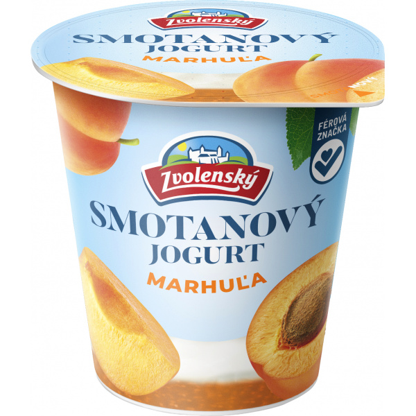 JOGURT SMOTANOVÝ MARHUĽA 145g ZVOLENSKÝ
