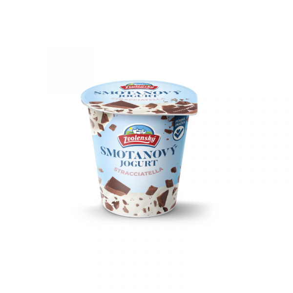 JOGURT SMOTANOVÝ STRACCIATELLA 145g ZVOLENSKÝ
