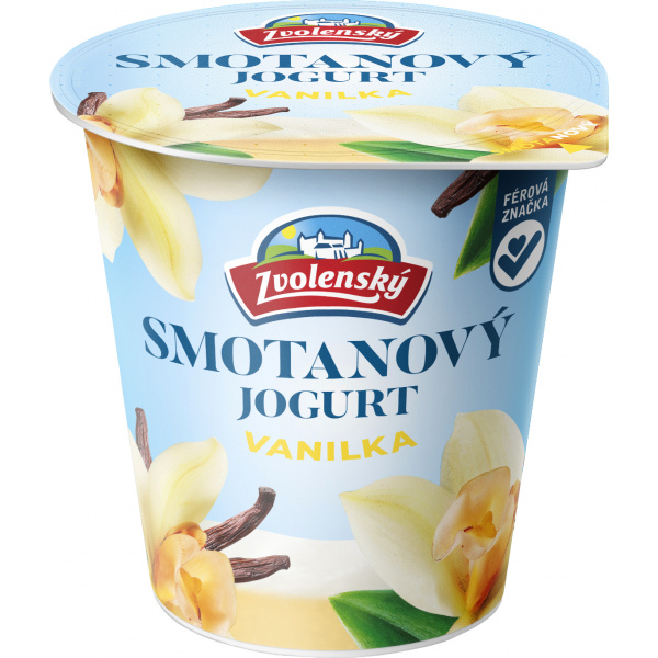 JOGURT SMOTANOVÝ VANILKA 145g ZVOLENSKÝ