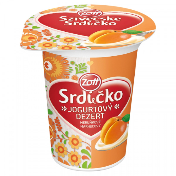 JOGURT SRDIEČKO 125g OVOCNÝ MIX ZOTT Classic