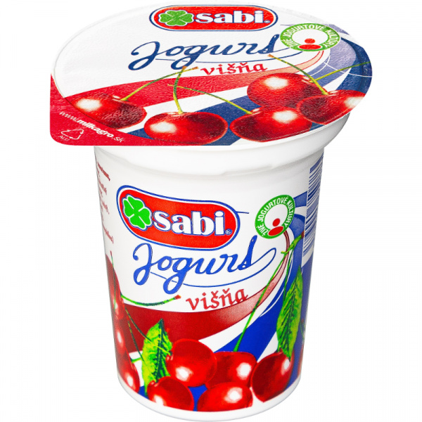 JOGURT VIŠŇA 150g SABI BEZLEP
