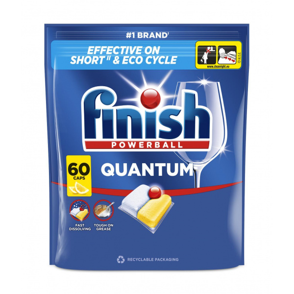 KAPSULY DO UMÝVAČKY FINISH QUANTUM LEMON 60ks KAPSULY DO UMÝVAČKY FINISH QUANTUM LEMON 60ks