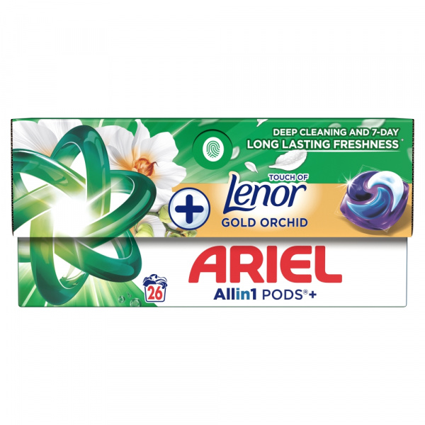 KAPSULY GÉLOVÉ ARIEL GOLD ORCHID 26PD