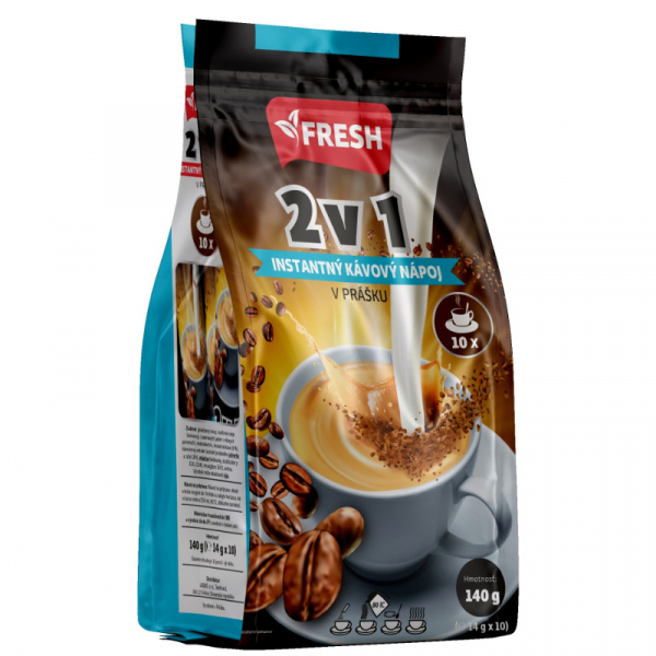 KÁVA 2v1 FRESH 140g (10x14g) SÁČOK
