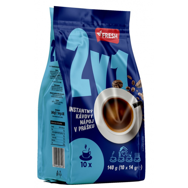 KÁVA 2v1 FRESH 140g (10x14g) SÁČOK