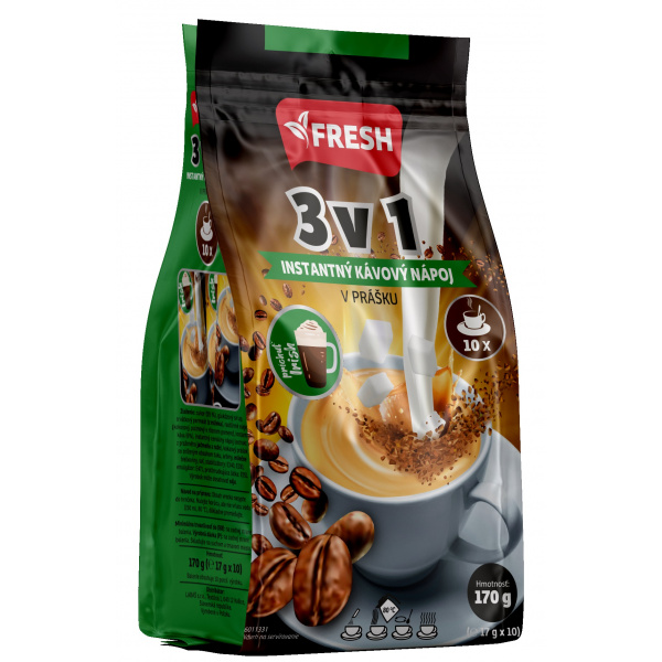 KÁVA 3v1 FRESH IRISH 170g (10x17g) SÁČOK