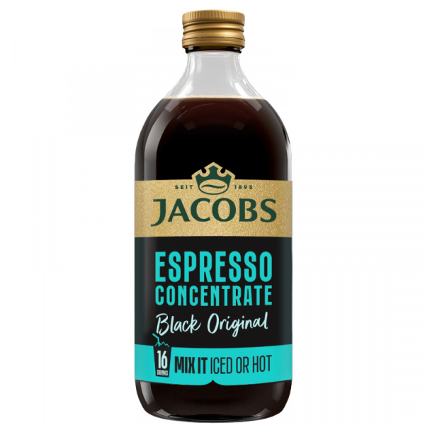KÁVA ESPRESSO KONCENTRÁT BLACK 485ml JACOBS