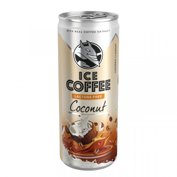 KÁVA ĽADOVÁ ICE COFFEE COCONUT HELL 0.25l PLECH BEZ LAKTÓZY