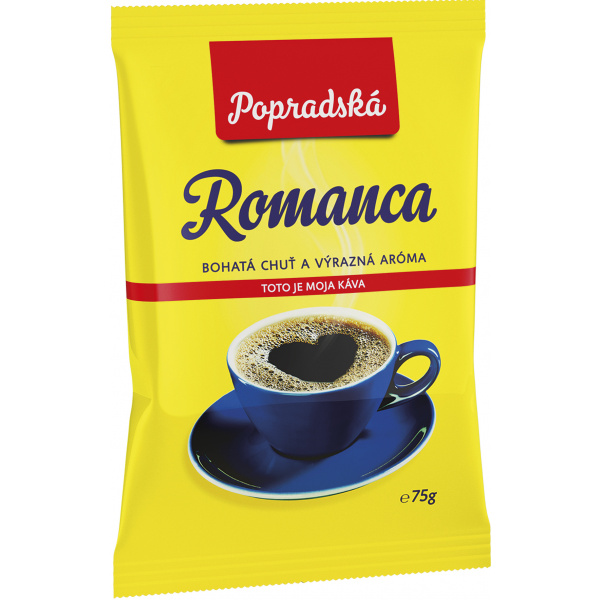 KÁVA MLETÁ ROMANCA 75g POPRAD