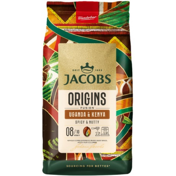KÁVA ZRNKOVÁ UGANDA & KENYA 1kg JACOBS KÁVA ZRNKOVÁ UGANDA & KENYA 1kg JACOBS