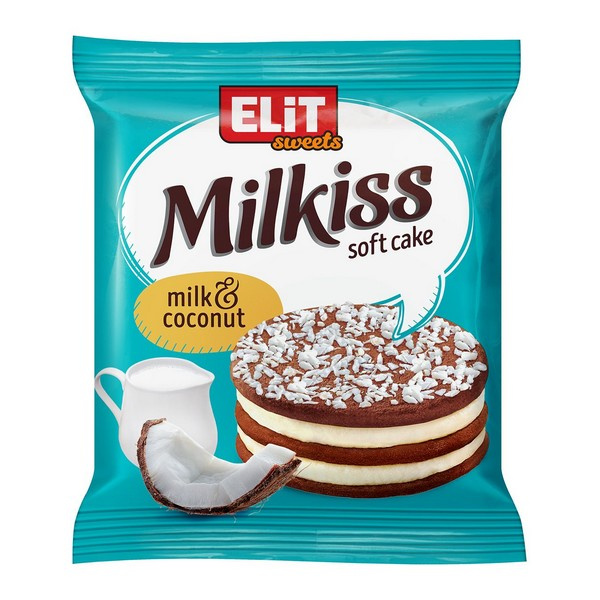 KOLÁČ KAKAOVÝ S KOKOS. NÁPLŇOU 42g OVI&SARI MILKISS WHITE KOLÁČ KAKAOVÝ S KOKOS. NÁPLŇOU 42g OVI&SARI MILKISS WHITE