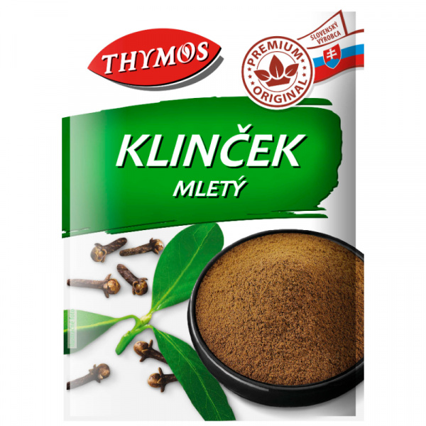 KORENIE KLINČEK MLETÝ 20g THYMOS