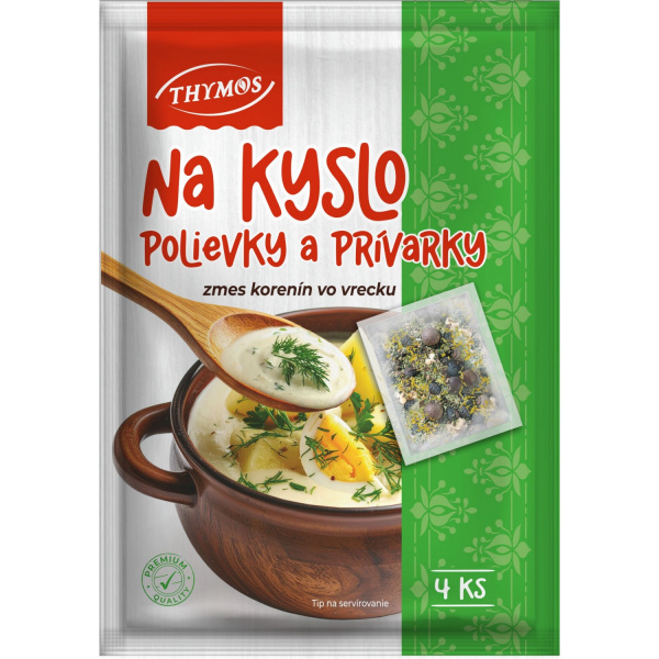 KORENIE VO VRECKU NA KYSLO POLIEVKY A PRÍVARKY 20g THYMOS