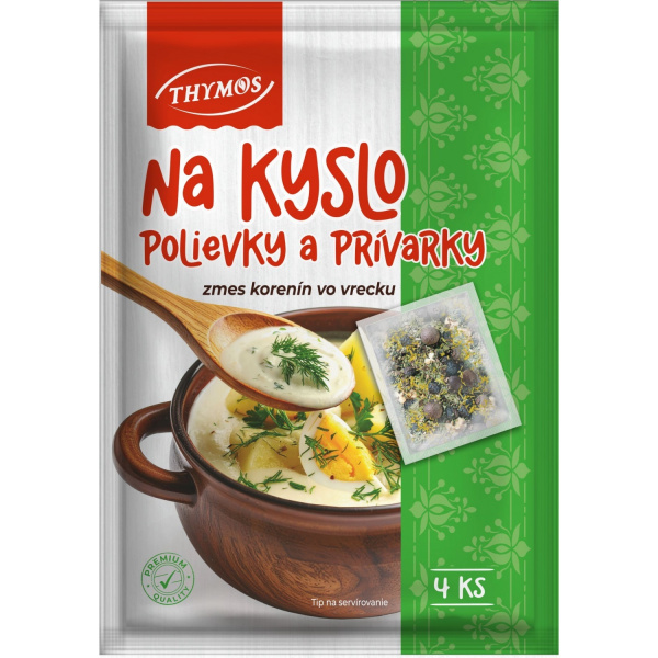 KORENIE VO VRECKU SVIEČKOVÁ OMÁČKA 20g THYMOS