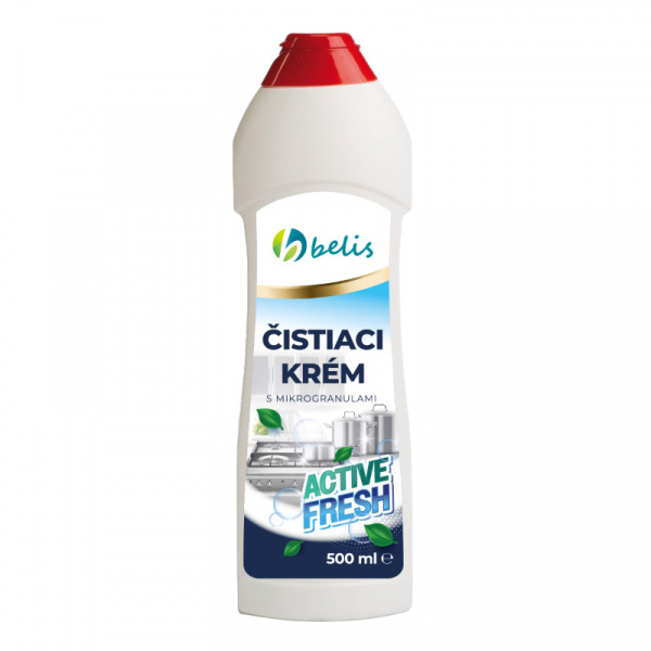 KRÉM ČISTIACI BELIS S MIKROGRANULAMI ACTIVE 500ml FRESH