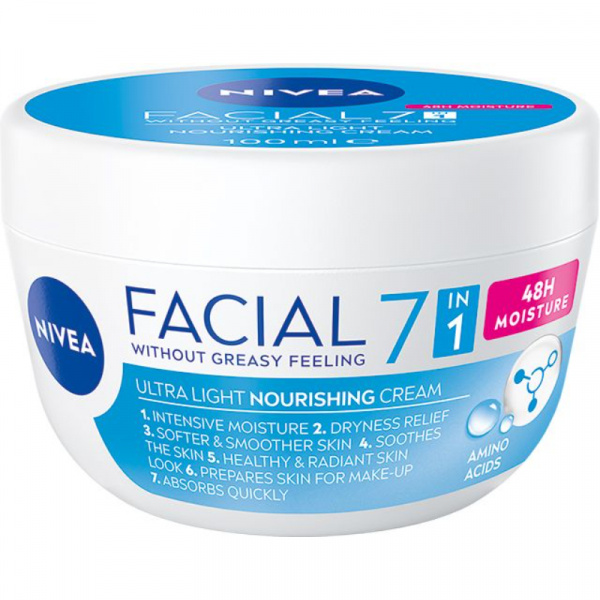 KRÉM NIVEA FACIAL VÝŽIVNÝ DENNÝ 100ml