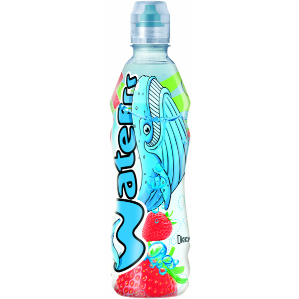 KUBÍK WATERRR JAHODA 0.5l PET VRATNÝ OBAL