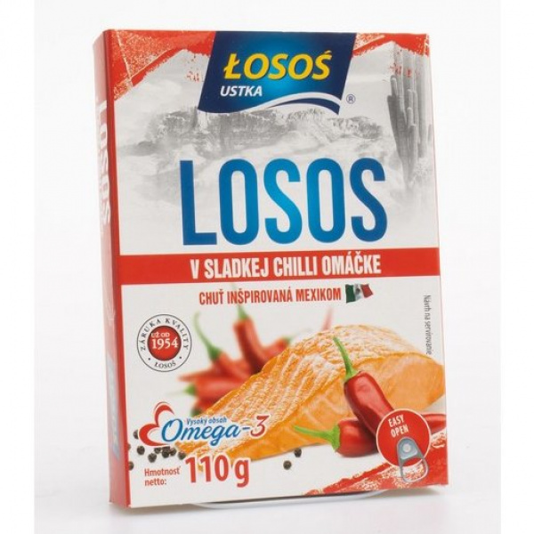 LOSOS V SLADKEJ CHILLI OMÁČKE 110g LOSOS V SLADKEJ CHILLI OMÁČKE 110g