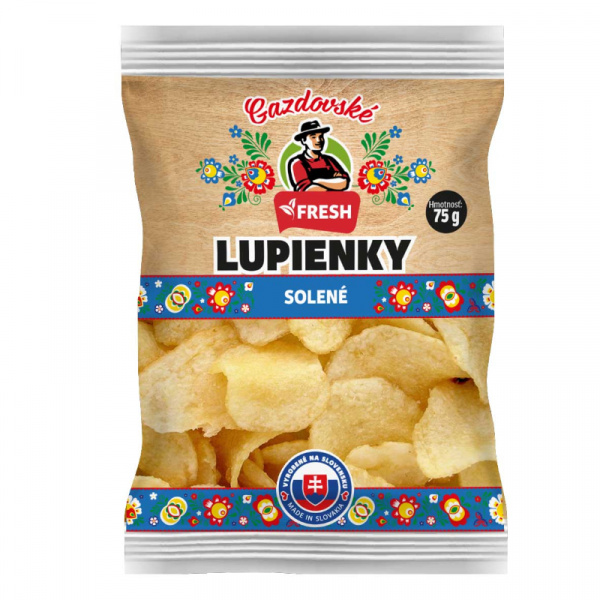 LUPIENKY GAZDOVSKÉ ZEMIAKOVÉ SOĽ 75g FRESH