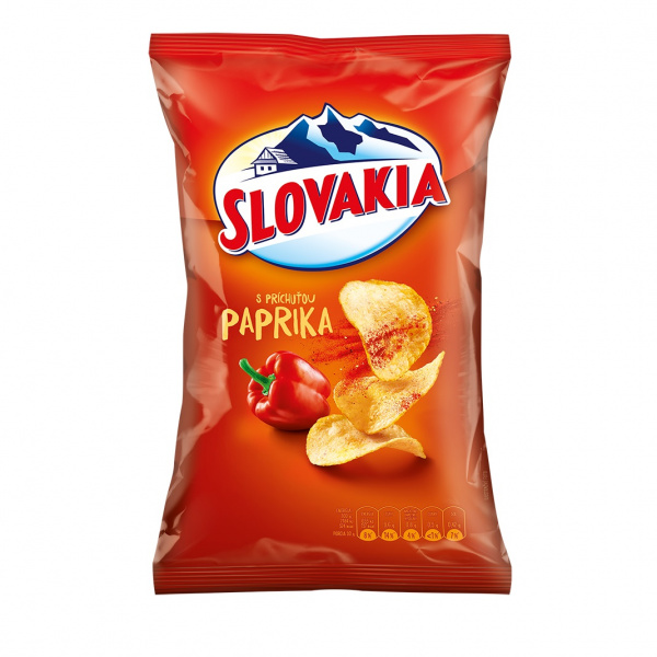 LUPIENKY SLOVAKIA CHIPS PAPRIKA 130g