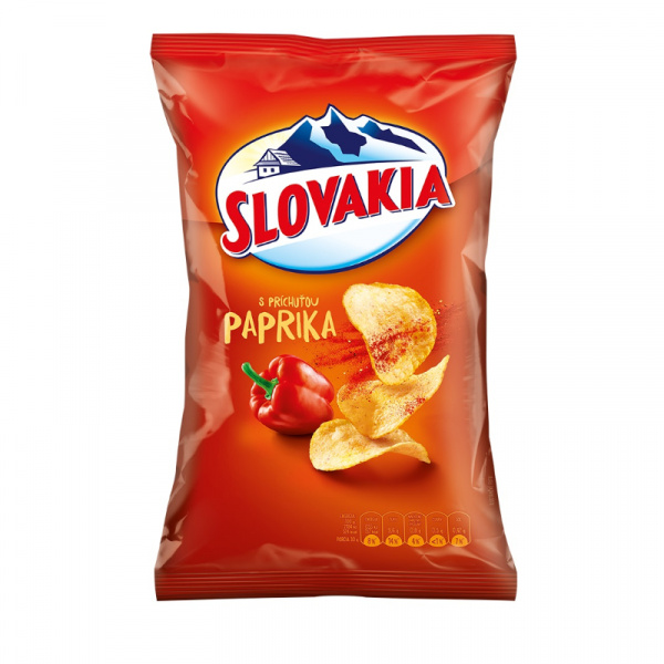LUPIENKY SLOVAKIA CHIPS PAPRIKA 130g