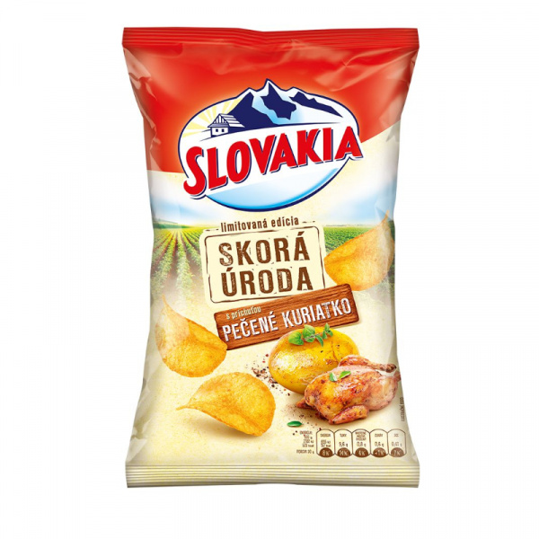 LUPIENKY SLOVAKIA CHIPS SKORÁ ÚRODA PEČENÉ KURIATKO 130g LUPIENKY SLOVAKIA CHIPS SKORÁ ÚRODA PEČENÉ KURIATKO 130g