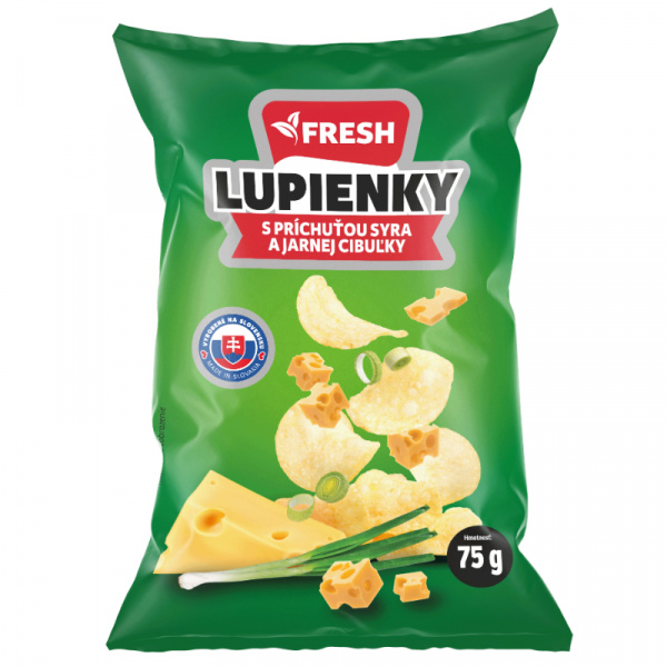 LUPIENKY SYR A JARNÁ CIBUĽKA 75g FRESH