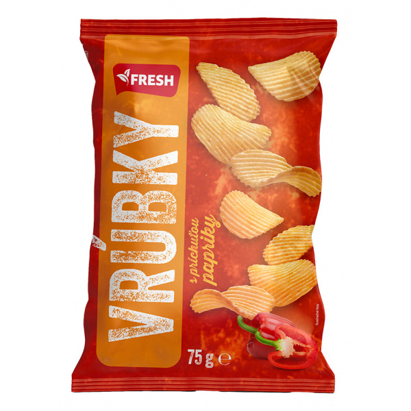 LUPIENKY VRÚBKY PAPRIKA 75g FRESH LUPIENKY VRÚBKY PAPRIKA 75g FRESH