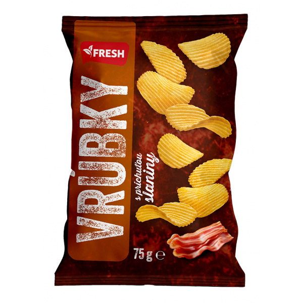 LUPIENKY VRÚBKY SLANINA 75g FRESH