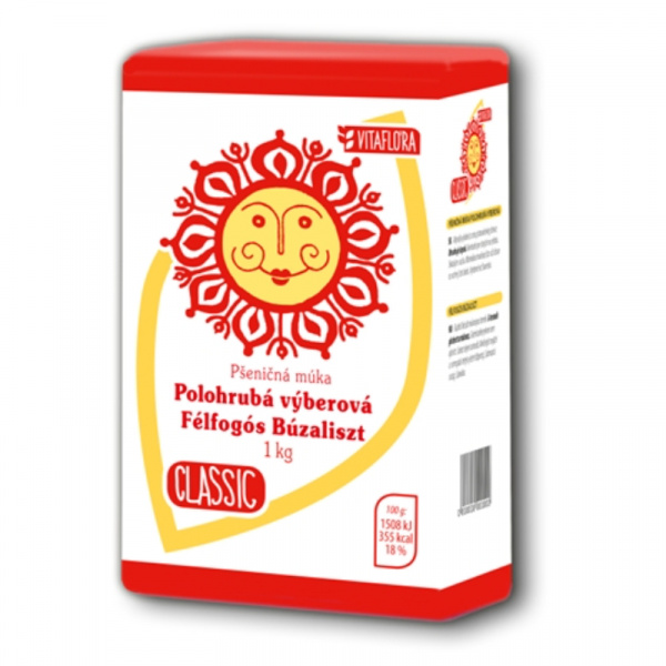 MÚKA POLOHRUBÁ VÝBEROVÁ 1kg CLASSIC MLYN KOLÁROVO