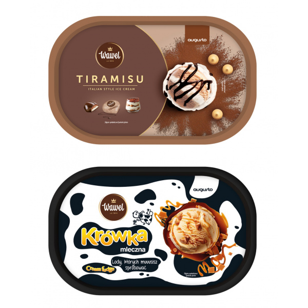 MRAZENÁ ZMRZLINA MIX /TIRAMISU,KROWKA/ 900ml AUGUSTO