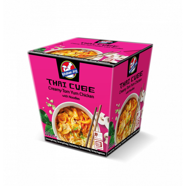 MRAZENÉ KURACIE MÄSO V CREAMY TOM YUM OMÁČKE S REZANCAMI 320g KITCHEN JOY MRAZENÉ KURACIE MÄSO V CREAMY TOM YUM OMÁČKE S REZANCAMI 320g KITCHEN JOY
