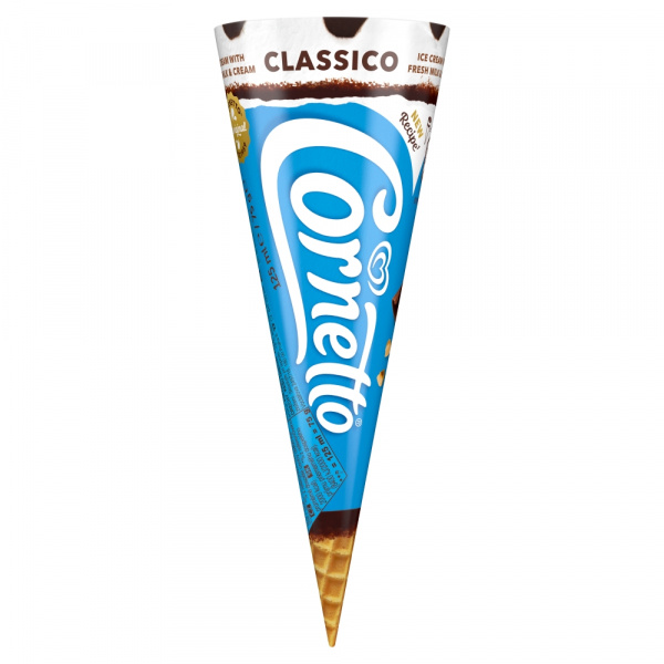 MRAZENÝ NANUK CORNETTO CLASSICO 125ml ALGIDA MRAZENÝ NANUK CORNETTO CLASSICO 125ml ALGIDA