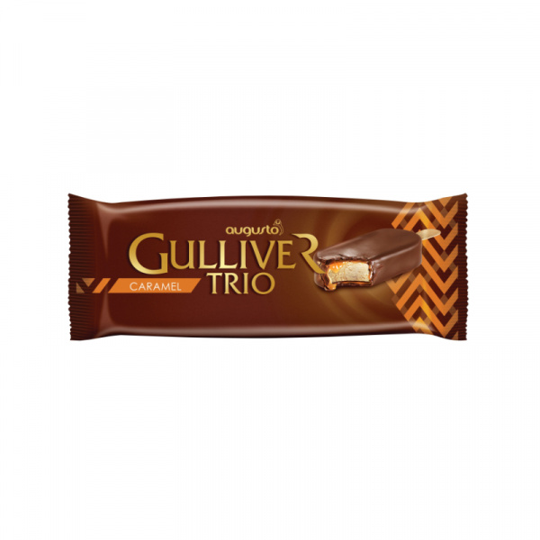 MRAZENÝ NANUK GULLIVER TRIO CARAMEL 90ml AUGUSTO