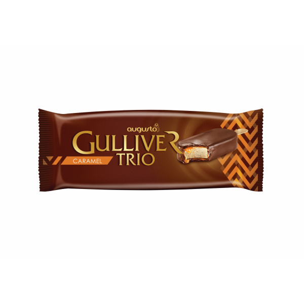 MRAZENÝ NANUK GULLIVER TRIO CARAMEL 90ml AUGUSTO