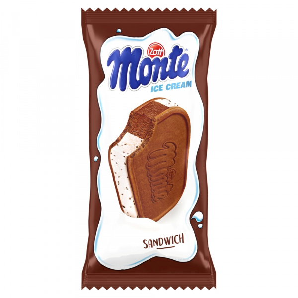 MRAZENÝ SANDWICH MONTE ICE CREAM 120ml 