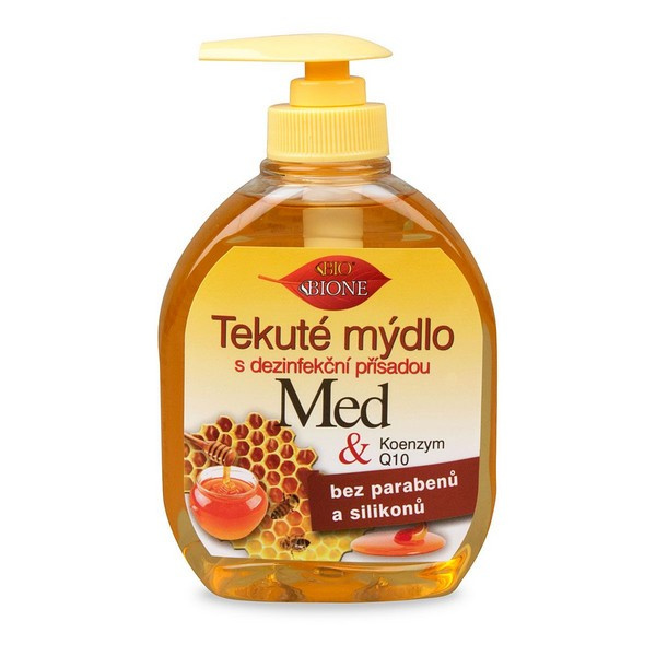 MYDLO TEKUTÉ BIO DEZINFEKČNÉ MED&KOENZYM Q10 300ml MYDLO TEKUTÉ BIO DEZINFEKČNÉ MED&KOENZYM Q10 300ml
